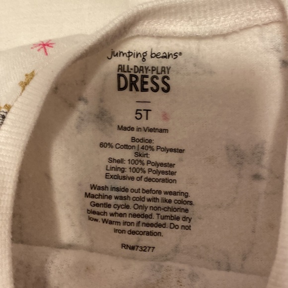 Lot of 2 toddler/little girl dresses/tunics - great with leggings - Picture 3 of 9